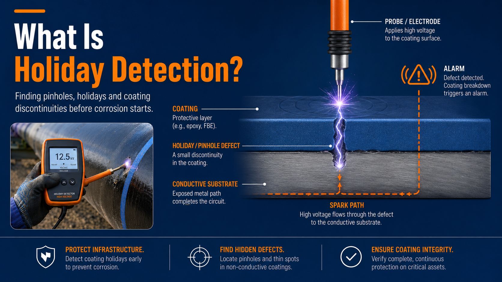 Holiday Detection Report.pdf Holiday Detection And Voltage Selection: Why Correct Test Voltage Matters